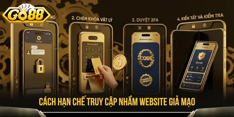 GO88 - Link Truy Cập Go 88, Tải App Và Hướng Dẫn Sử Dụng 12 Hướng dẫn để tránh vào nhầm trang web giả mạo
